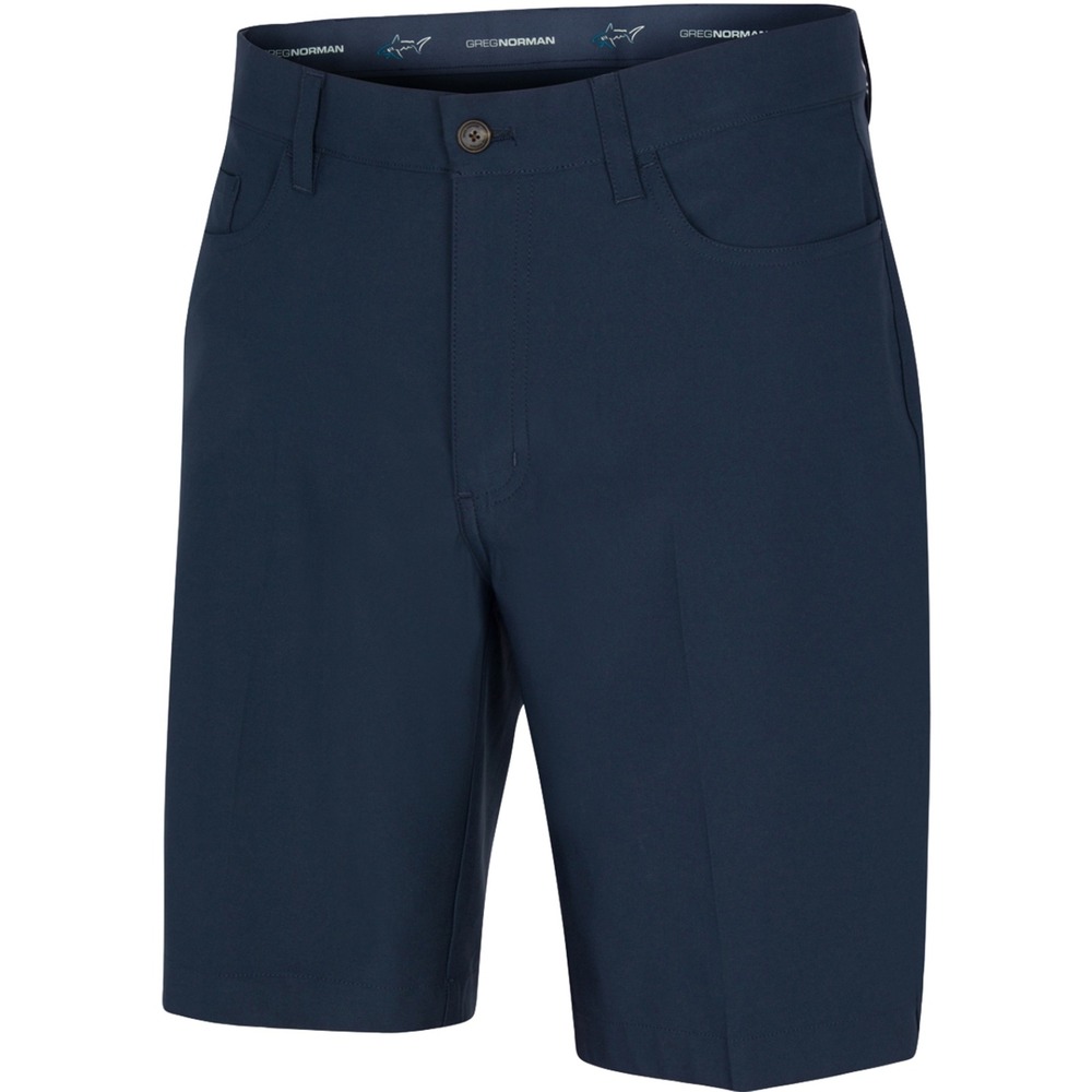 Greg Norman‎ ML75 MicroLux Golf Shorts Navy – Performance Stretch, UPF 50+